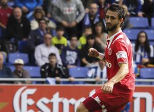 Temporada 2013/14. .Nico Pareja, defensa del Sevilla